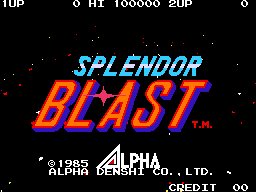 Splendor Blast Title Screen